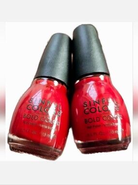 NWT 》2×《 SINFUL COLORS BOLD COLOR: RUBY RUBY!